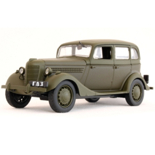 Автолегенди №19 ГАЗ-11-73 хакі | Колекційна модель 1:43 | DeAgostini