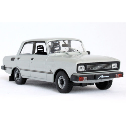 Автолегенди №67 Москвич-2140SL сріблястий | Колекційна модель 1:43 | DeAgostini
