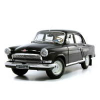 Автолегенди №73 ГАЗ-21Р "Волга" чорний | Колекційна модель 1:43 | DeAgostini