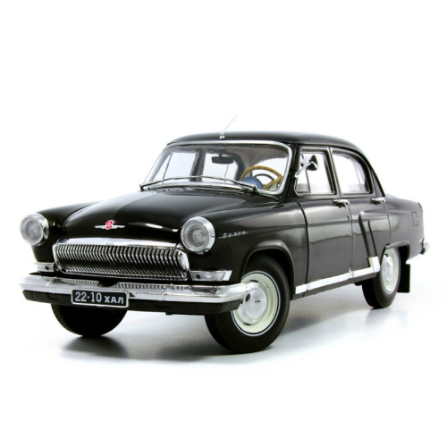 Автолегенди №73 ГАЗ-21Р "Волга" чорний | Колекційна модель 1:43 | DeAgostini