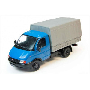 Автолегенди №181 ГАЗ-3302 «Газель» синій | Колекційна модель 1:43 | DeAgostini