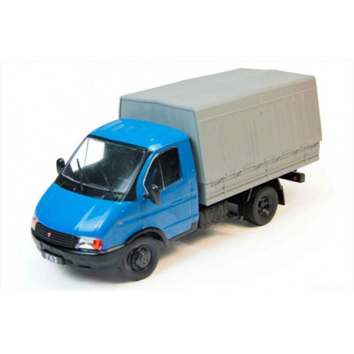 Автолегенди №181 ГАЗ-3302 «Газель» синій | Колекційна модель 1:43 | DeAgostini