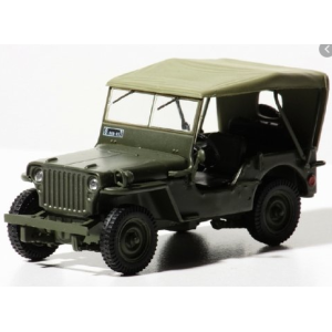 Автолегенди №186 JEEP WILLYS (США) хакі | Колекційна модель 1:43 | DeAgostini