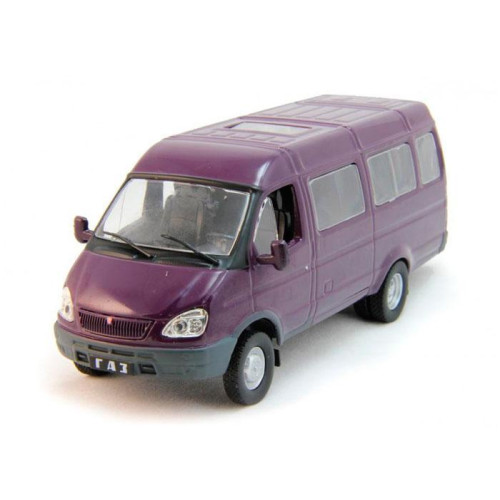 Автолегенди №194 ГАЗ-3221 «Газель» фіолетовий | Колекційна модель 1:43 | DeAgostini