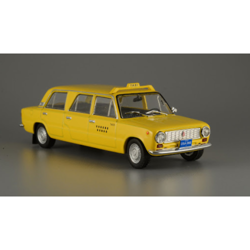 Автолегенди №201 VAZ-2101 (Куба) жовтий | Колекційна модель 1:43 | DeAgostini