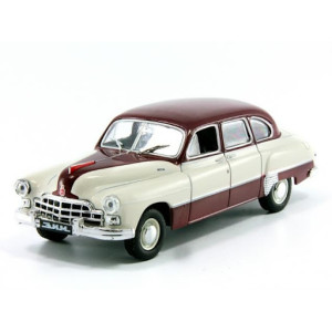 Автолегенди №206 ЗИМ-12 бордовий з білим | Колекційна модель 1:43 | DeAgostini