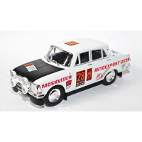 Автолегенди №212 Москвич-412 ралійний білий | Колекційна модель 1:43 | DeAgostini