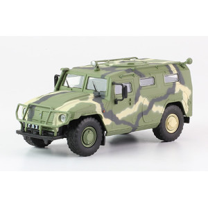 Автолегенди №216 ГАЗ-233014 «Тигр» хакі | Колекційна модель 1:43 | DeAgostini
