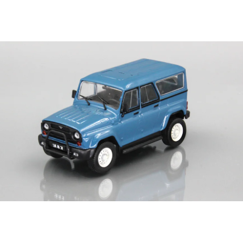 Автолегенди №218 УАЗ-3159 «Барс» синій | Колекційна модель 1:43 | DeAgostini