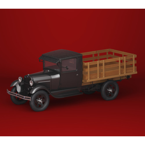 Автолегенди №222 Форд-АА чорний | Колекційна модель 1:43 | DeAgostini