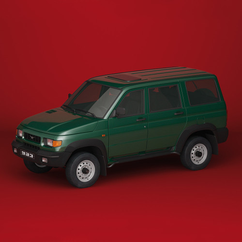 Автолегенди №224 УАЗ-3162 «Симбир» темно-зелений | Колекційна модель 1:43 | DeAgostini