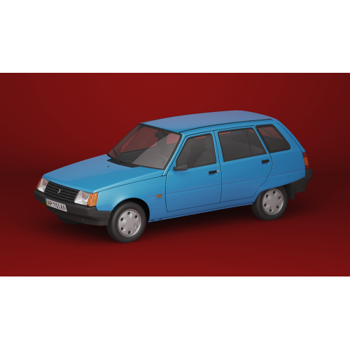 Автолегенди №243 ЗАЗ-1105 «Дана» блакитний | Колекційна модель 1:43 | DeAgostini