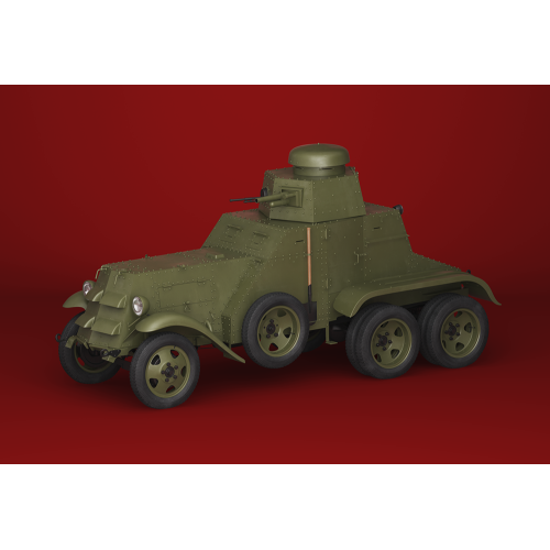 Автолегенди №247 БА-27М хакі | Колекційна модель 1:43 | DeAgostini