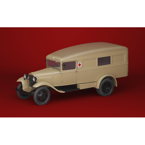 Автолегенди №249 ГАЗ-55 бежевий | Колекційна модель 1:43 | DeAgostini