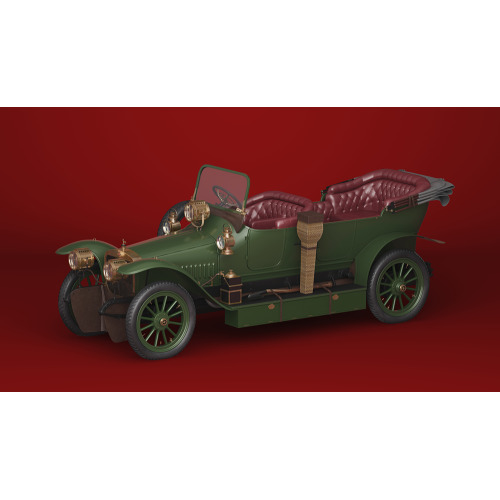 Автолегенди №254 Руссо-Балт тип С24/40 темно-зелений | Колекційна модель 1:43 | DeAgostini